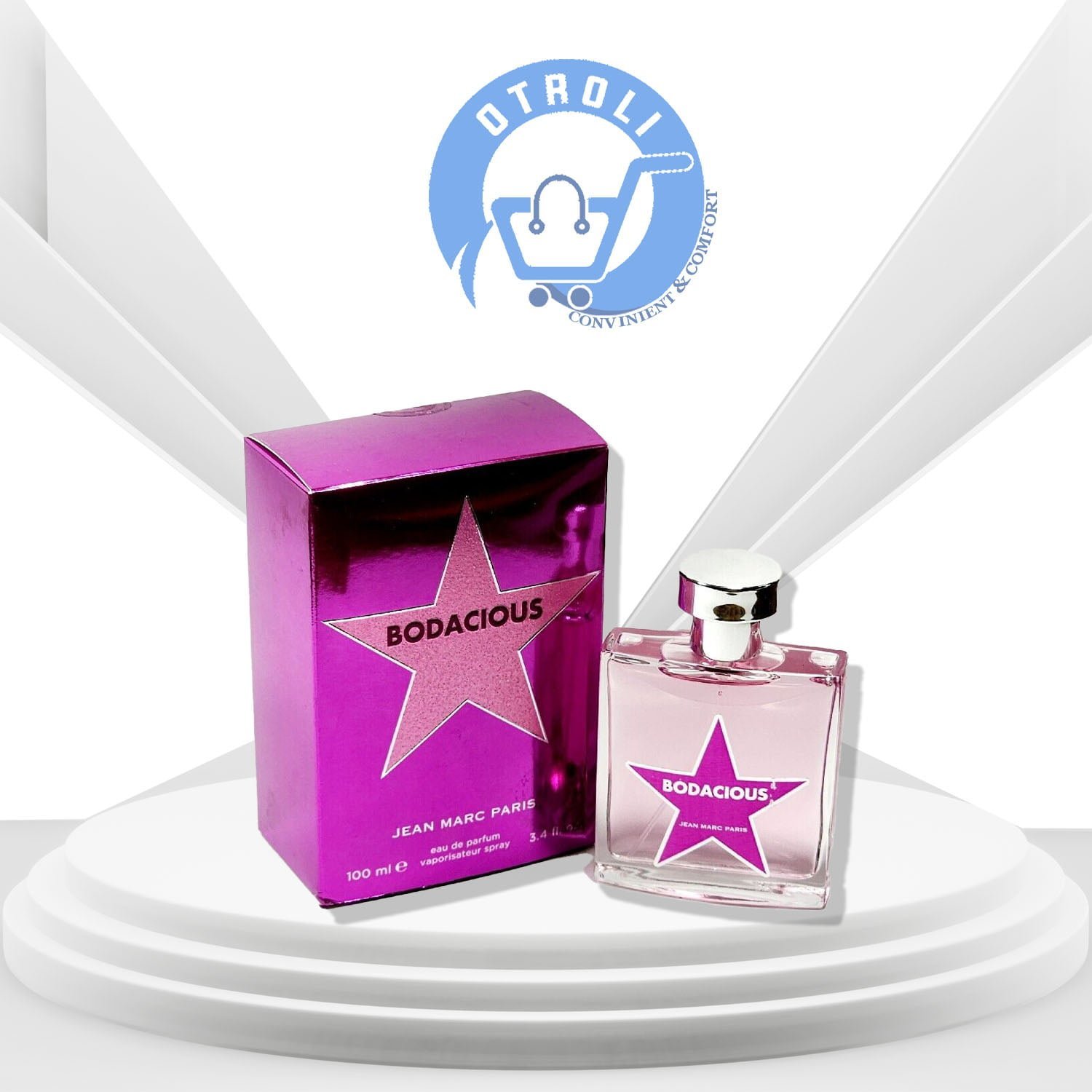 Bodacious Jean Marc Paris Eau De Parfum Spray 100ml 3.4 fl oz Perfume ...