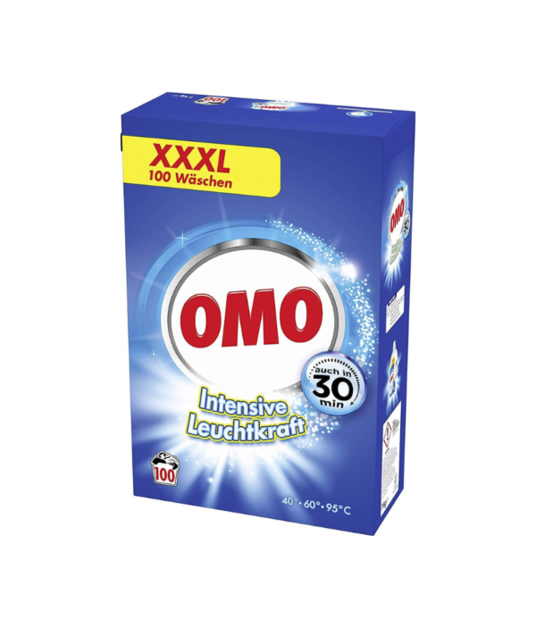 OMO Heavy-Duty Detergent for Radiant Cleanliness Intensive Brightness XXXL with Luminosity Booster 100 WL Pack of 1