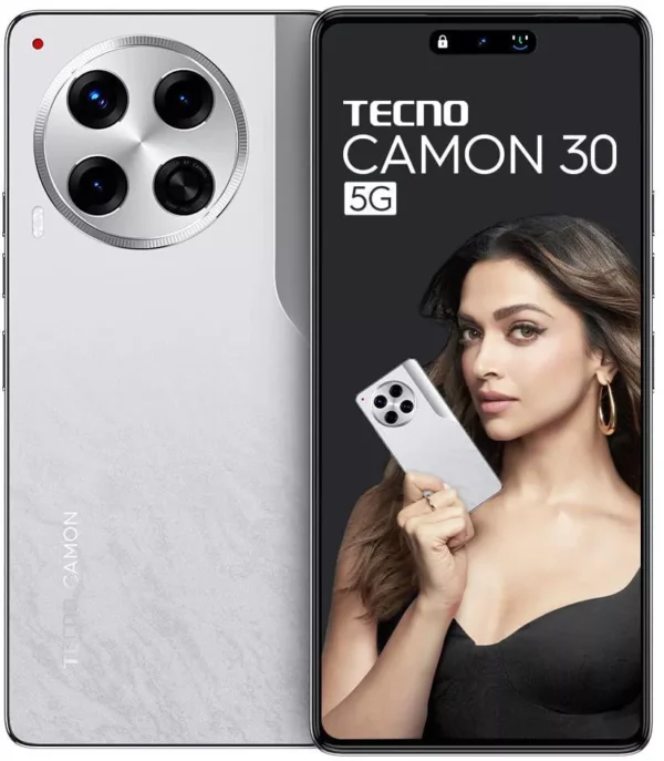 TECNO Camon 30 5G (8GB + 256GB) White 6.78" MediaTek Dimensity 7020 Version - Image 3