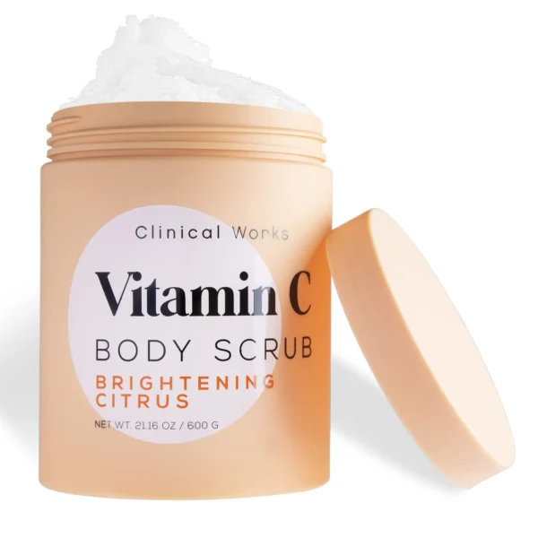 Clinical Works Vitamin Cbrightening Citrus Body Scrub